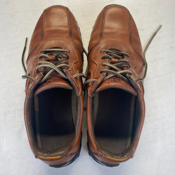 TIMBERLAND Lexington 55518 Brown Leather Lace Up Driving Oxfords Shoes Sz 11.5 M main image 5